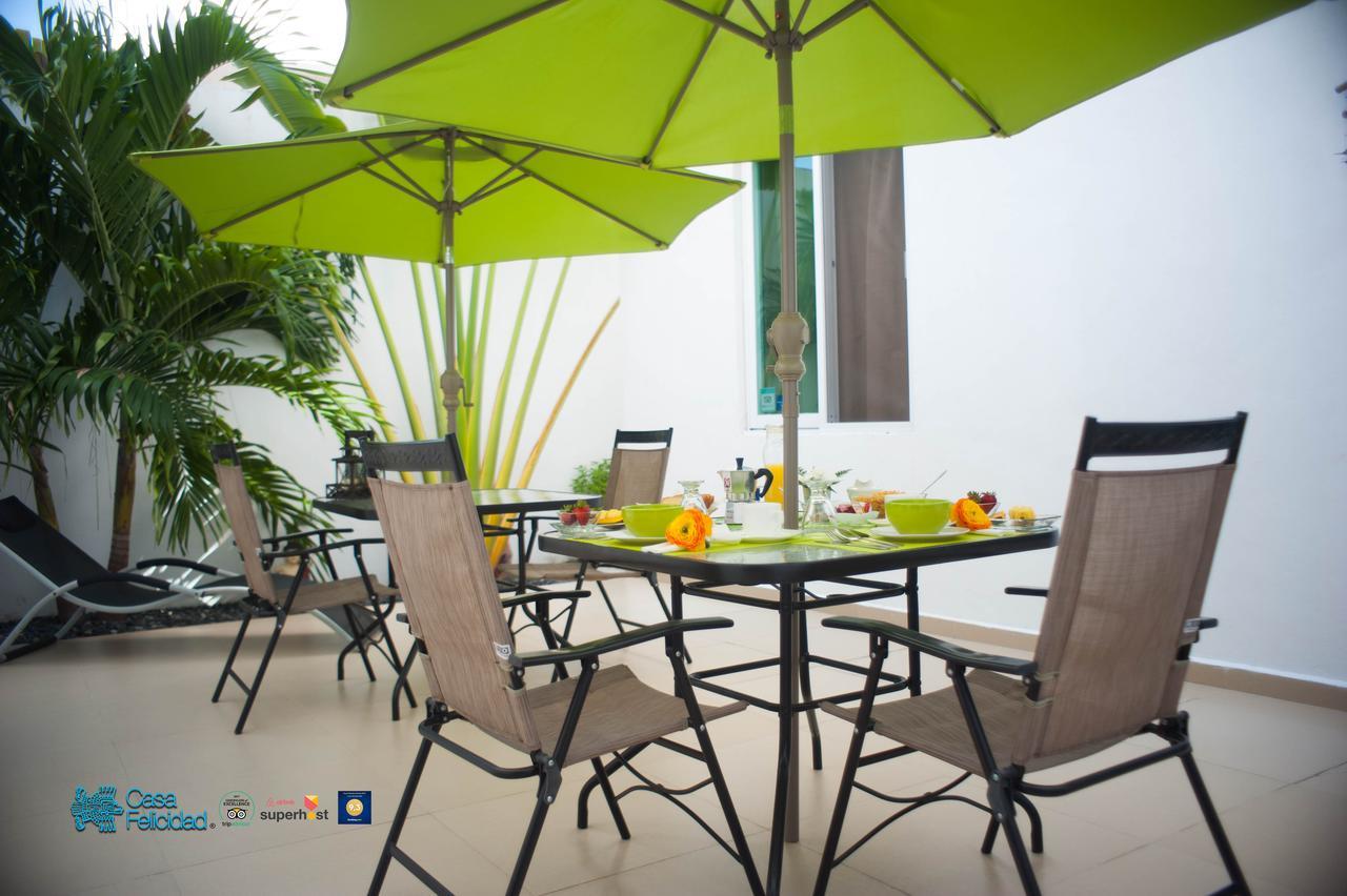 Casa Felicidad B&B Room & Kitchen Playa del Carmen Esterno foto