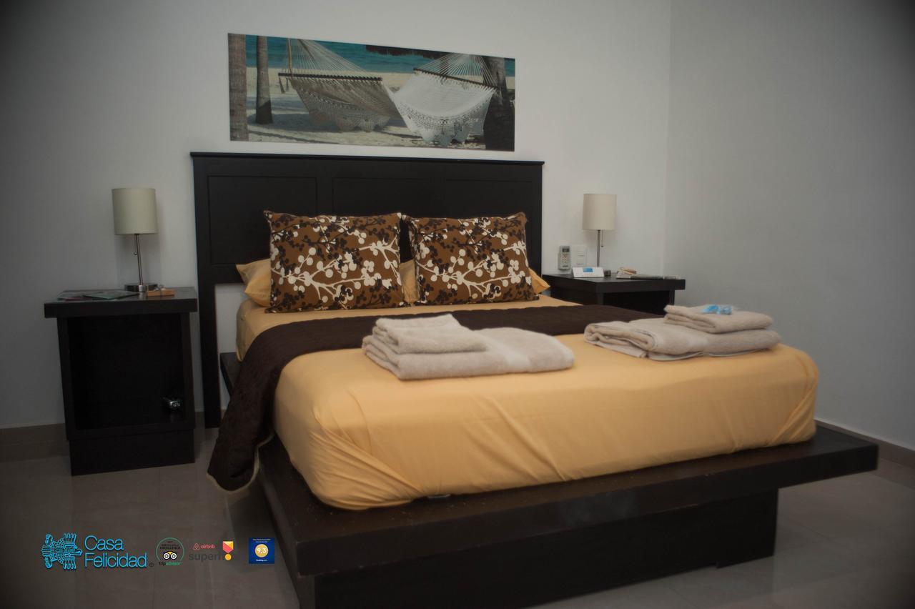 Casa Felicidad B&B Room & Kitchen Playa del Carmen Esterno foto