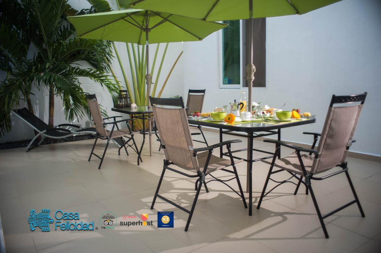 Casa Felicidad B&B Room & Kitchen Playa del Carmen Esterno foto
